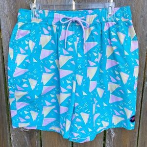 Extreme 80’s | Men’s Retro Print Summer Shorts